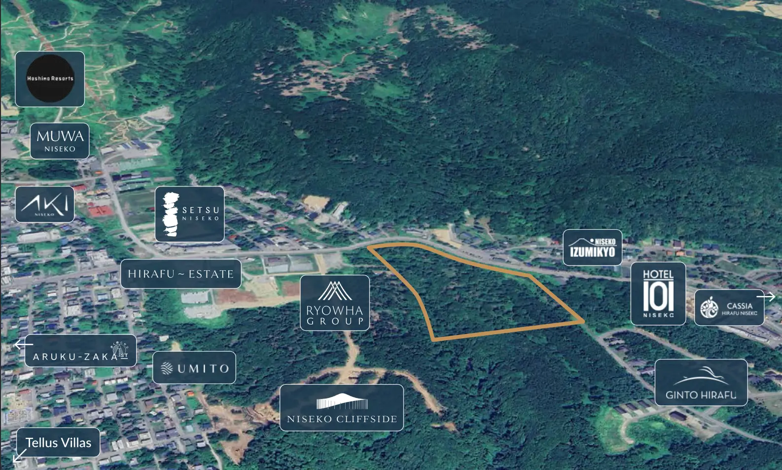 Neighbouring Developments in Hirafu #343